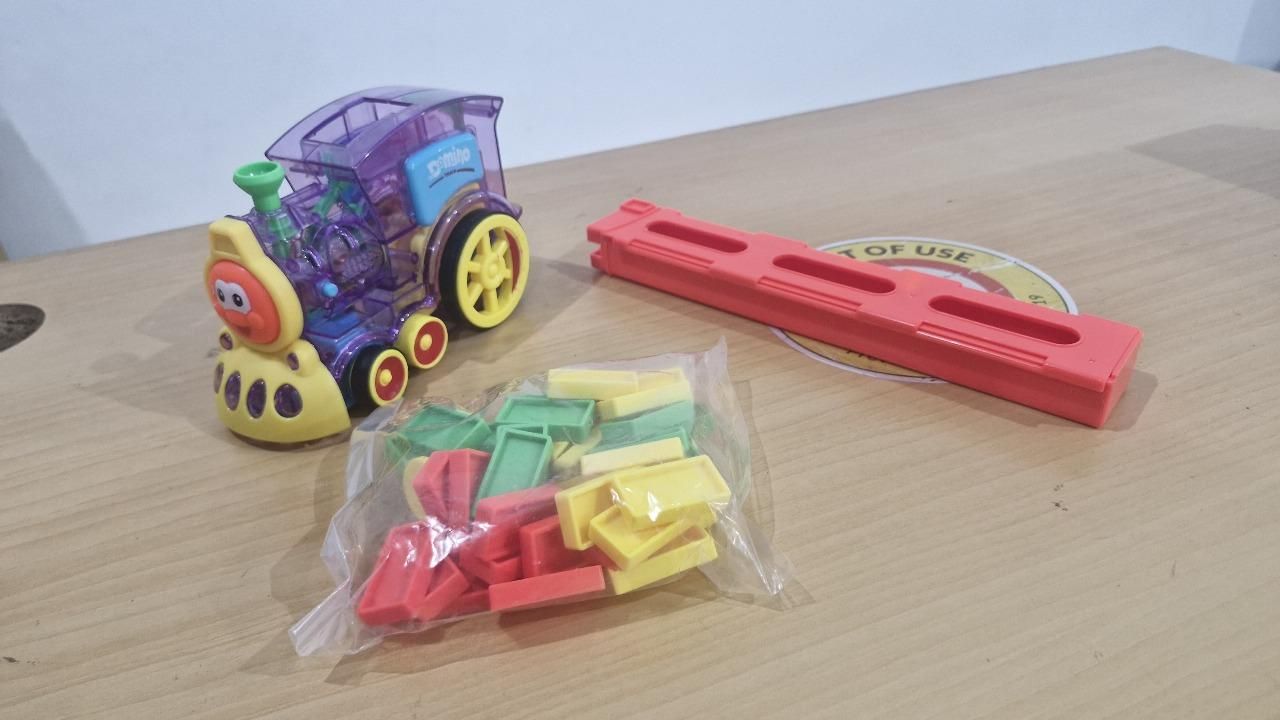 STEM Train Domino Toy for Kids – Safe & Educational