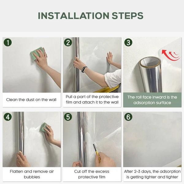 2-in-1 Deal: Electrostatic Wall Protector Film (Buy 1 Get 1 Free)