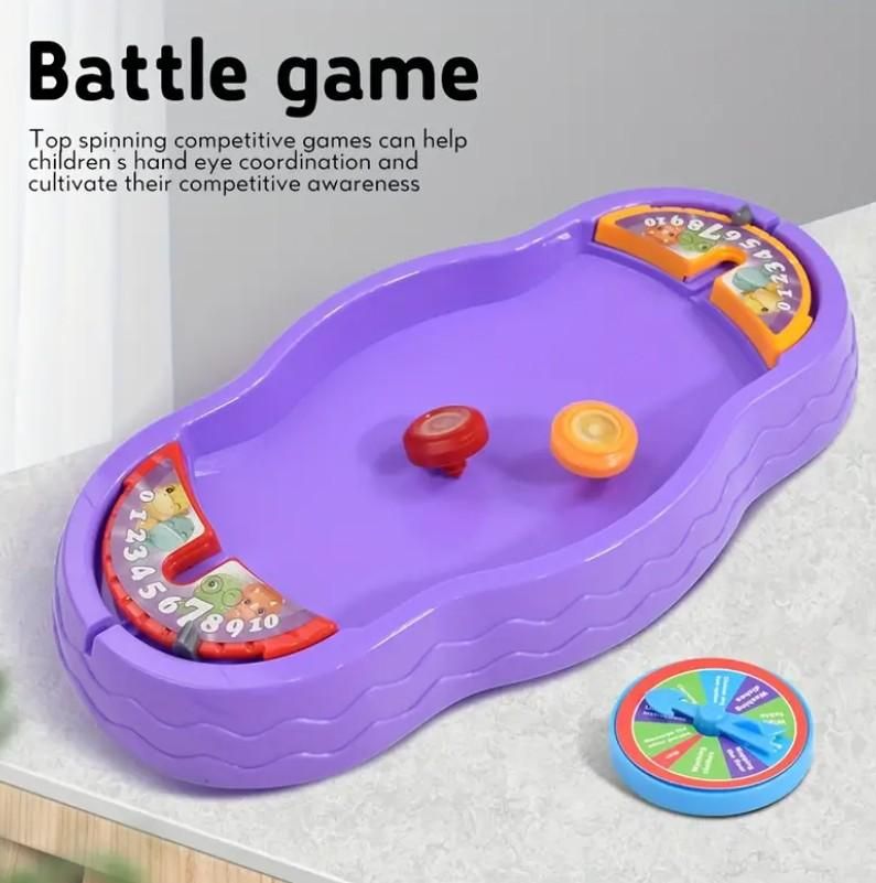 Epic Dino Battle Gyro Spinning Toy – Thrilling Board Game for Kids