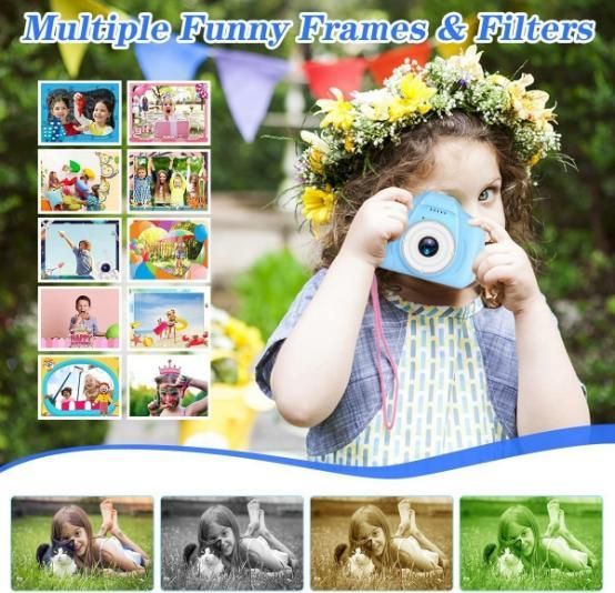 Kids Digital Camera 3MP 1080P – Child-Friendly Camera