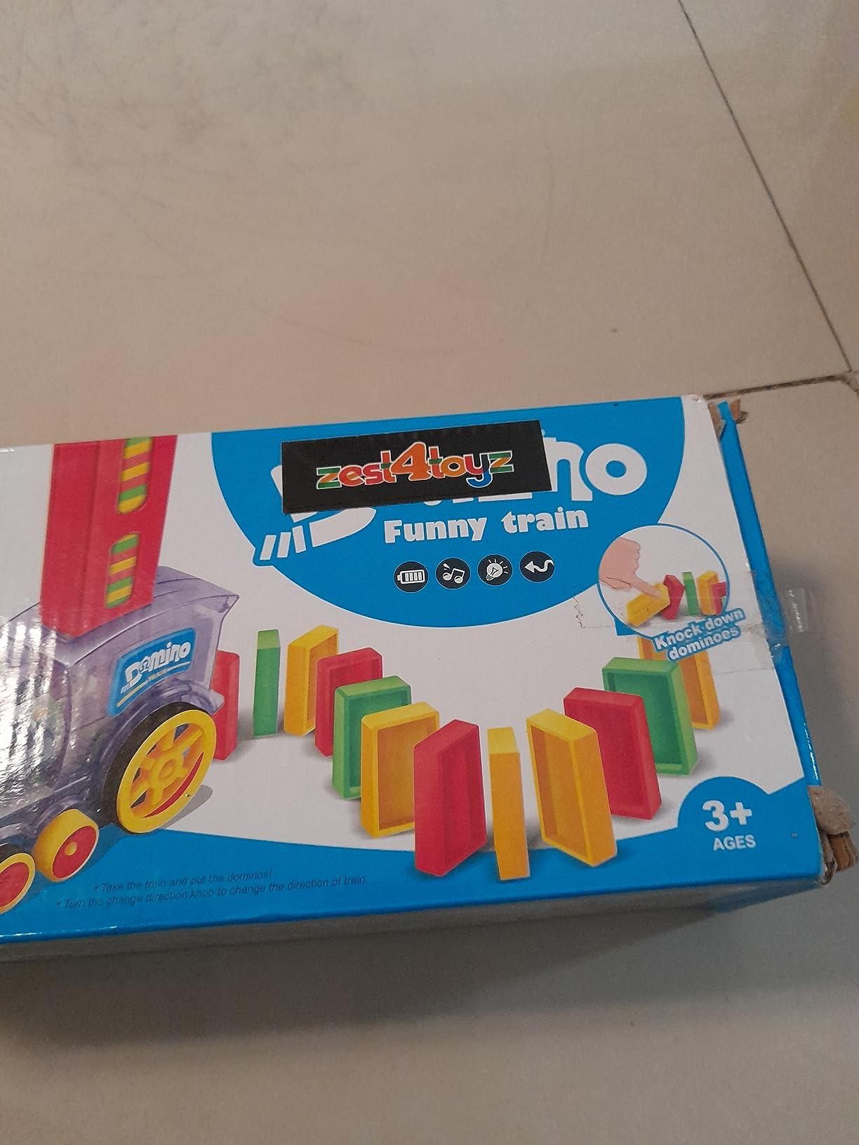 STEM Train Domino Toy for Kids – Safe & Educational