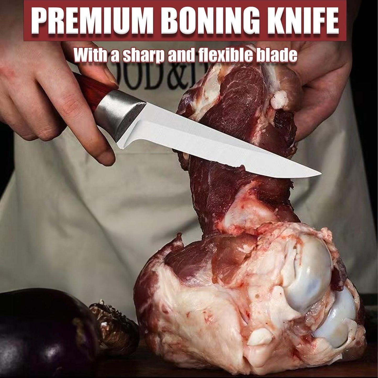 Sharp Stainless Steel Japanese Kitchen Knife – Razor Edge for Perfect Slicing