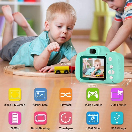 Kids Digital Camera 3MP 1080P – Child-Friendly Camera