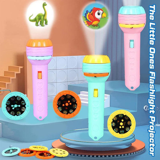 Kids Educational Slide Flashlight Torch