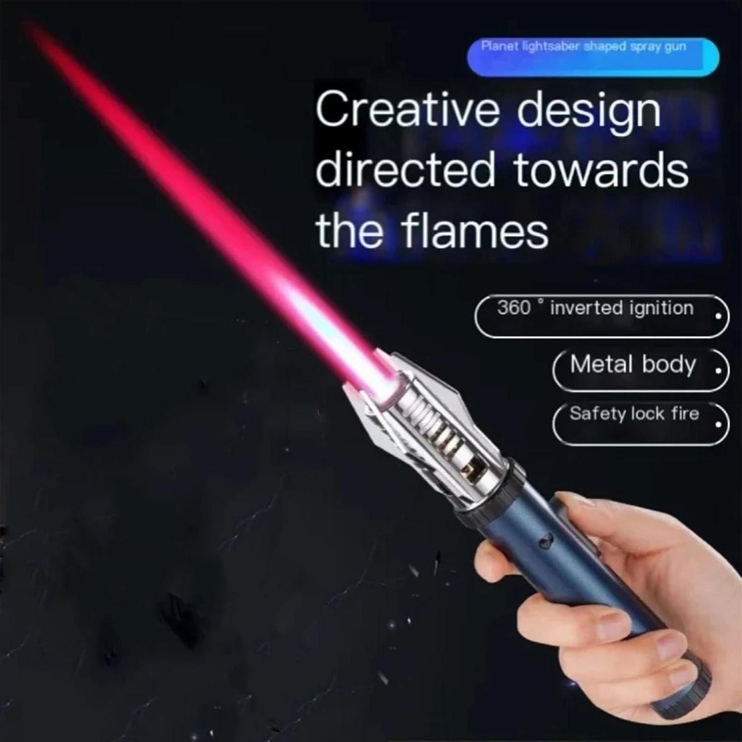 Metal Lightsaber Lighter – Star Wars Inspired Collectible