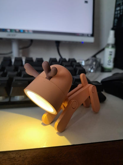 Mini LED Table Lamp – Adjustable Angle, Portable Lighting for Home & Office