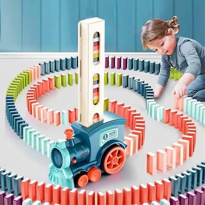 STEM Train Domino Toy for Kids – Safe & Educational