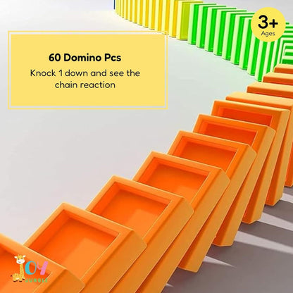 STEM Train Domino Toy for Kids – Safe & Educational