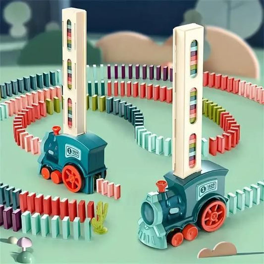STEM Train Domino Toy for Kids – Safe & Educational