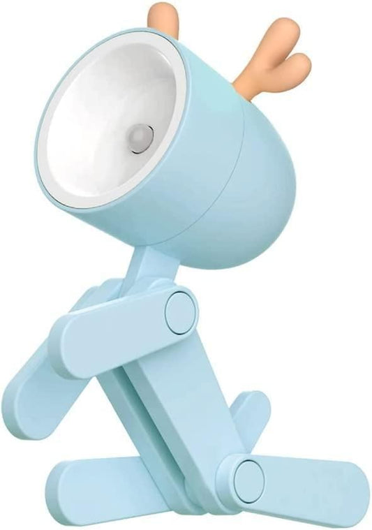 Mini LED Table Lamp – Adjustable Angle, Portable Lighting for Home & Office