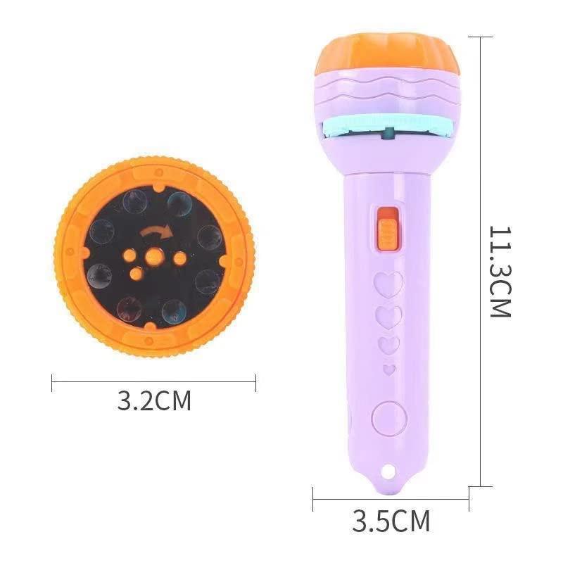 Kids Educational Slide Flashlight Torch